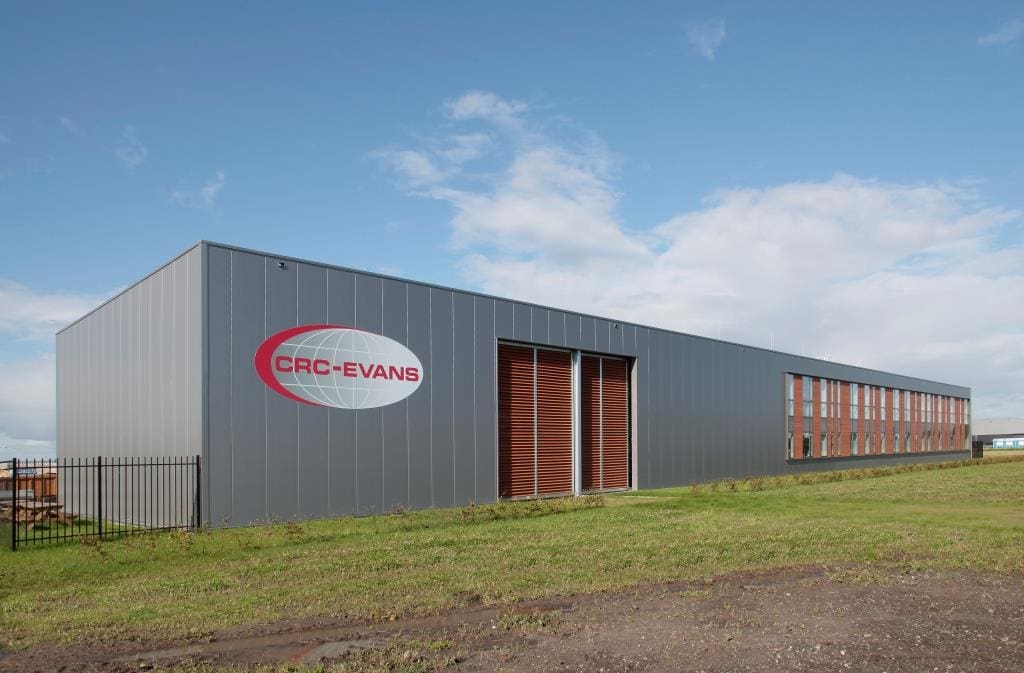 Nieuw bedrijfspand CRC-Evans Zeewolde
