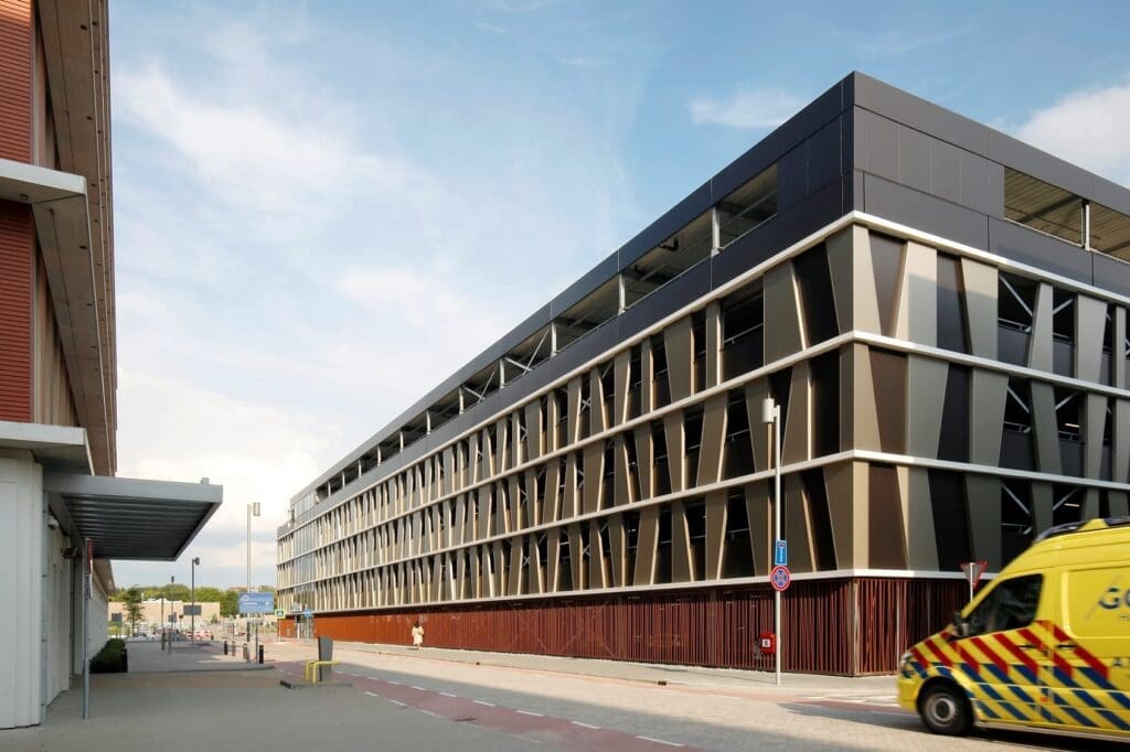 Nieuwe parkeergarage Reinier de Graaf Gasthuis