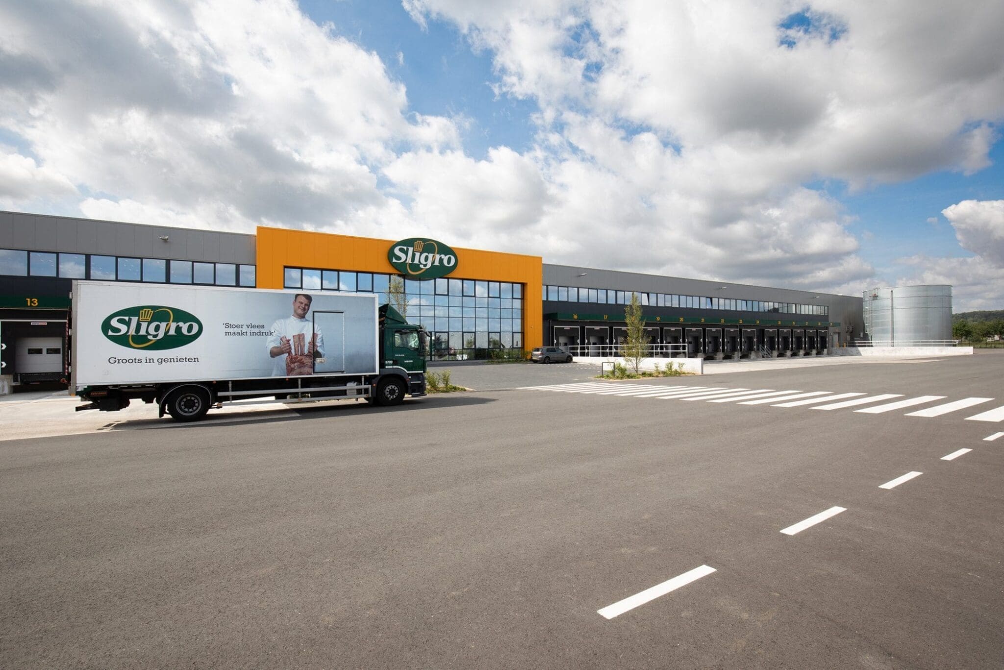 Bezorgservice distributiecentrum Sligro Maastricht