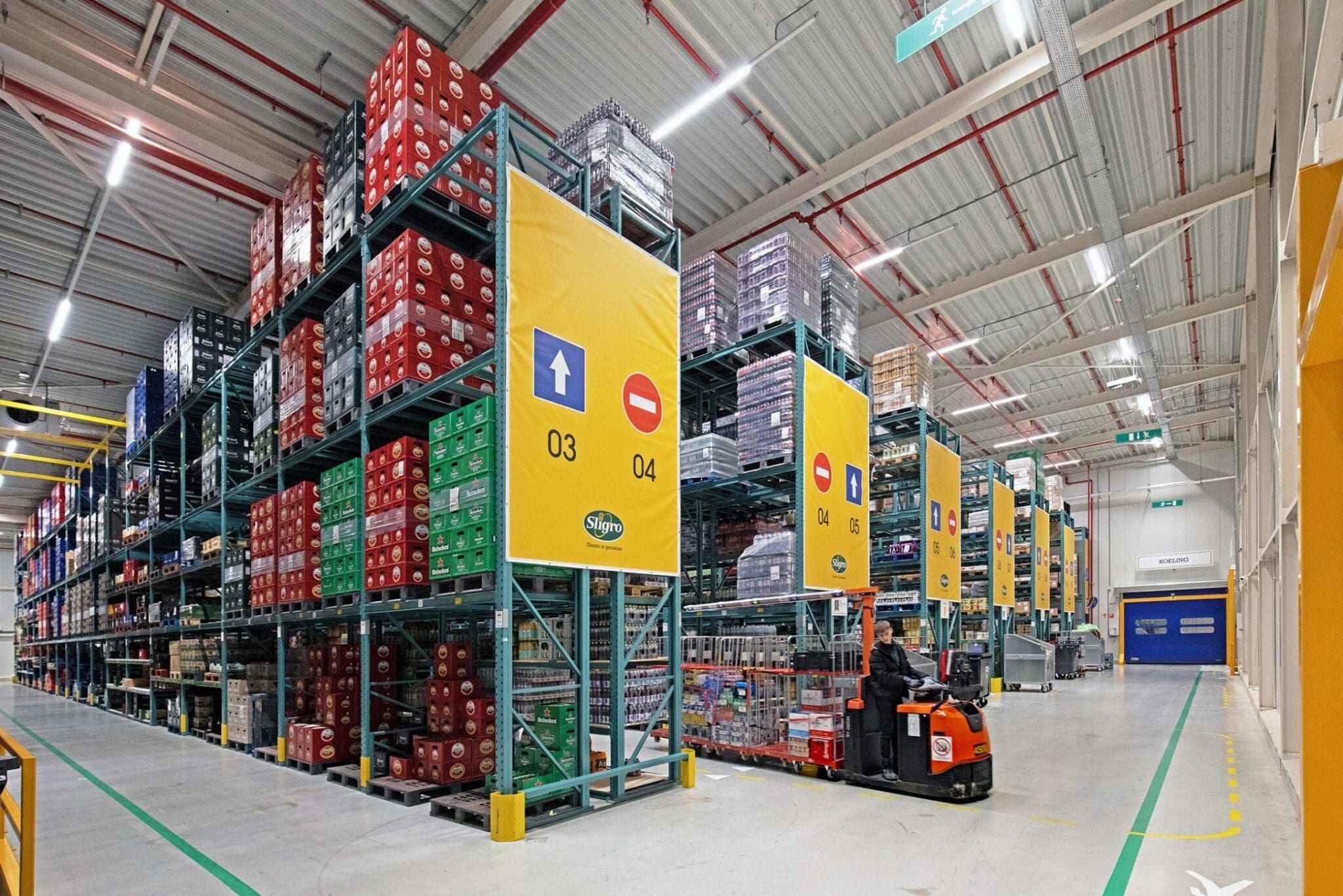 Bezorgservice distributiecentrum Sligro Maastricht