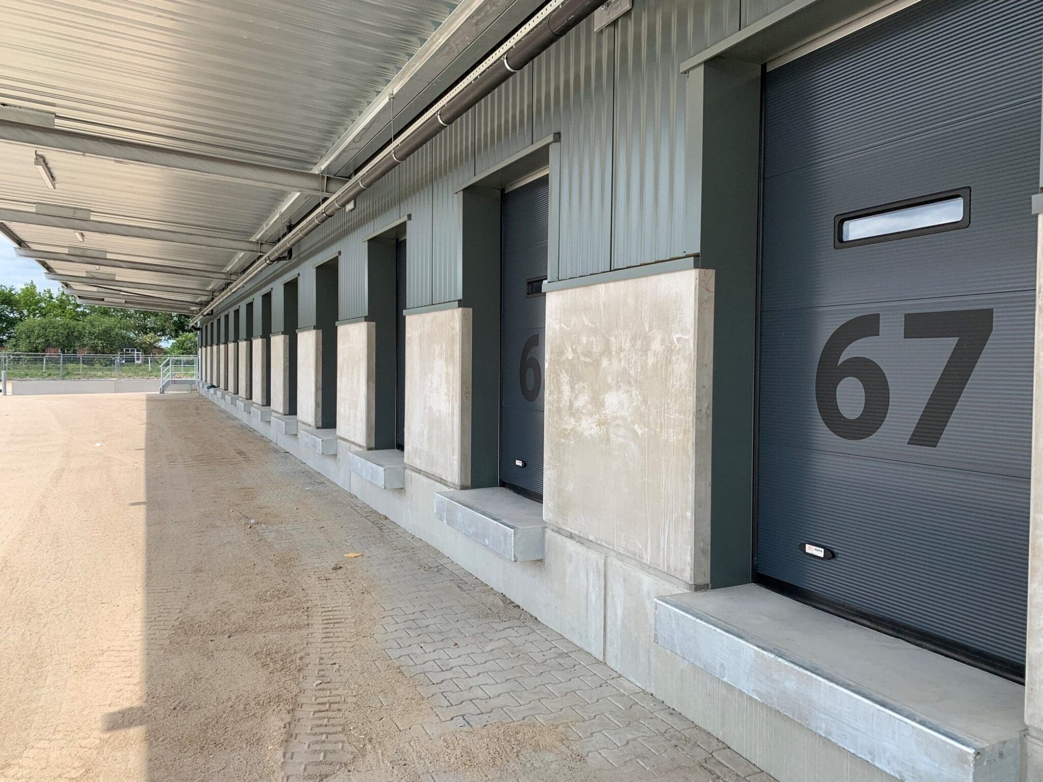 Deeloplevering distributiecentrum GLS Wijchen