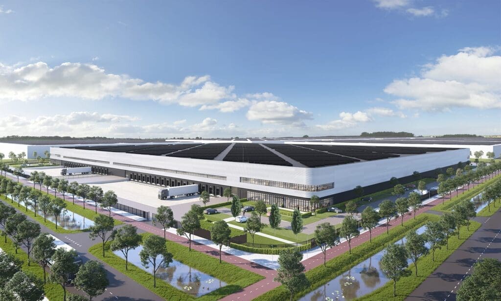 Impressie logistiek bedrijfsgebouw Hoofddorp Somerset-Aan de Stegge Twello