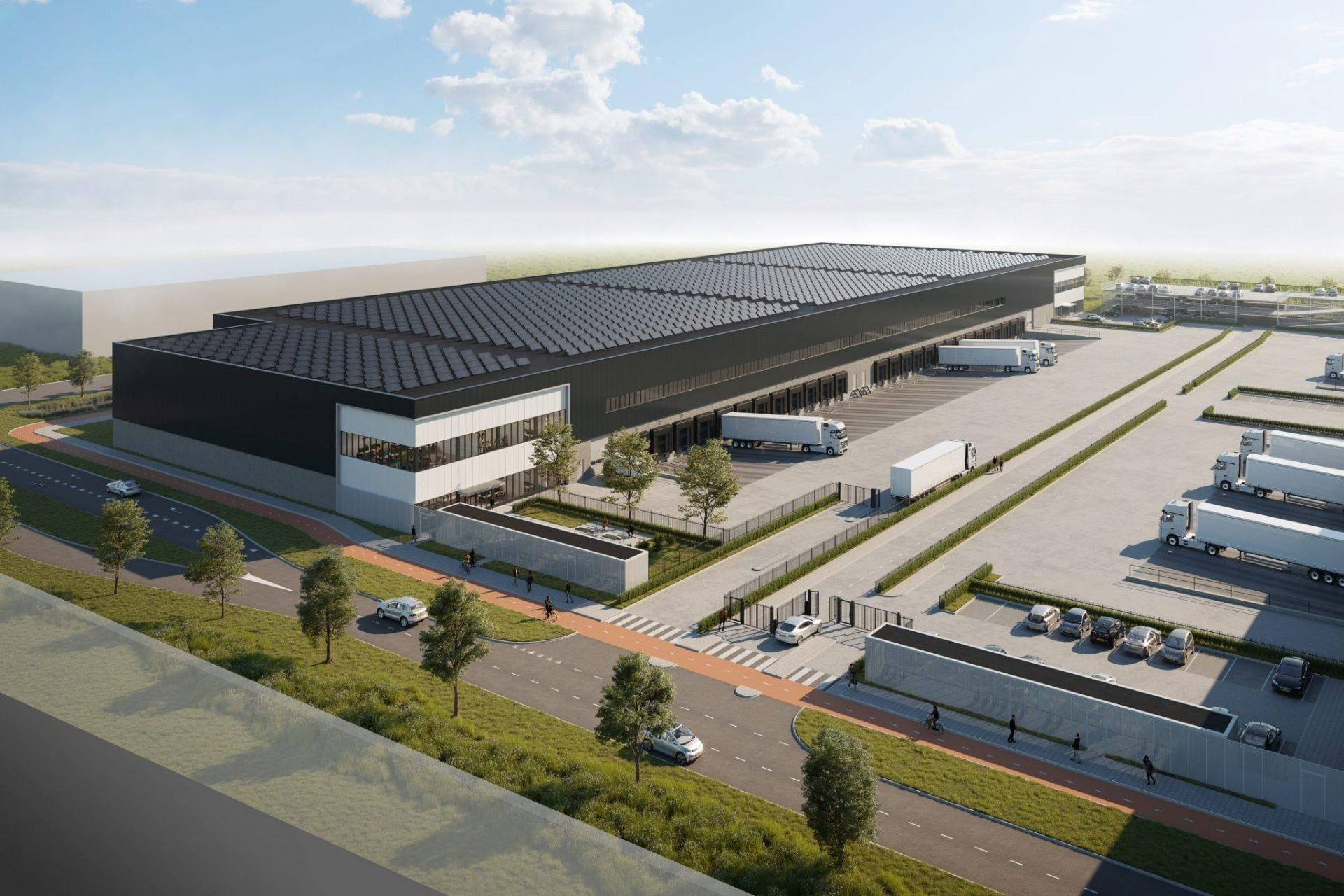 Logistiek bedrijfsgebouw AMS01D Schiphol Logistics Park
