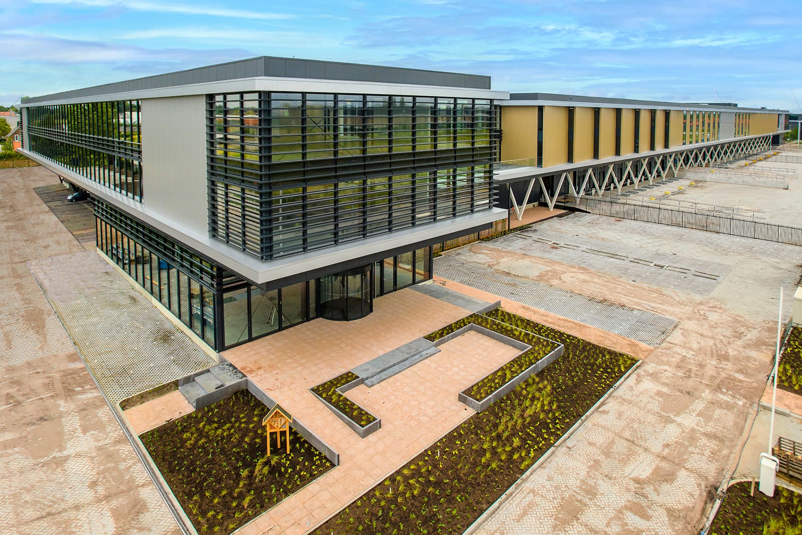 Logistiek bedrijfsgebouw Green Square Logistics II III