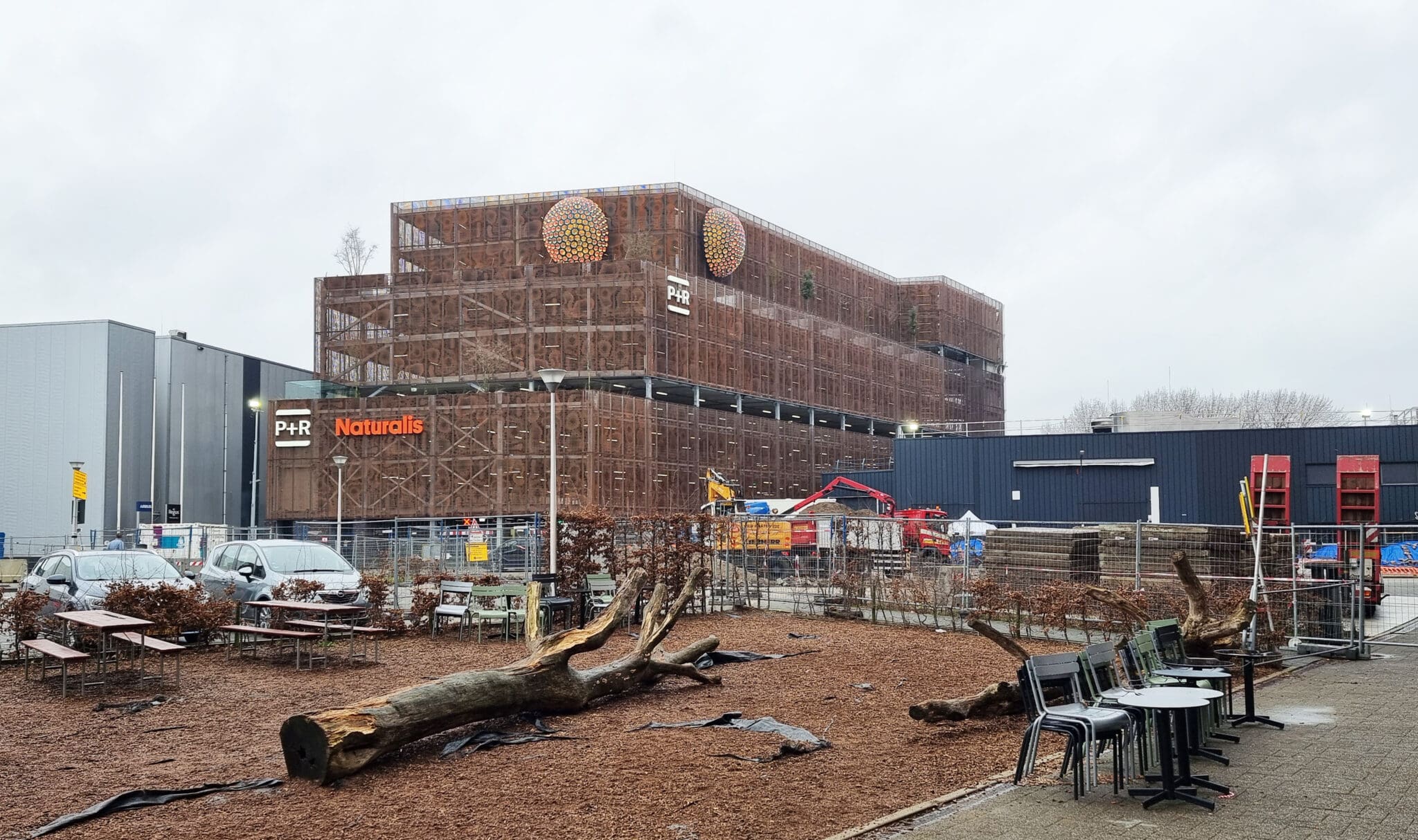 Parkeergebouw Naturalis Leiden