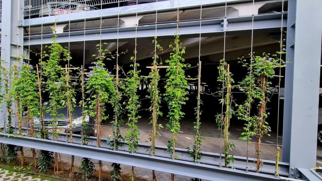 Uitbreiding parkeergarage Puurs België