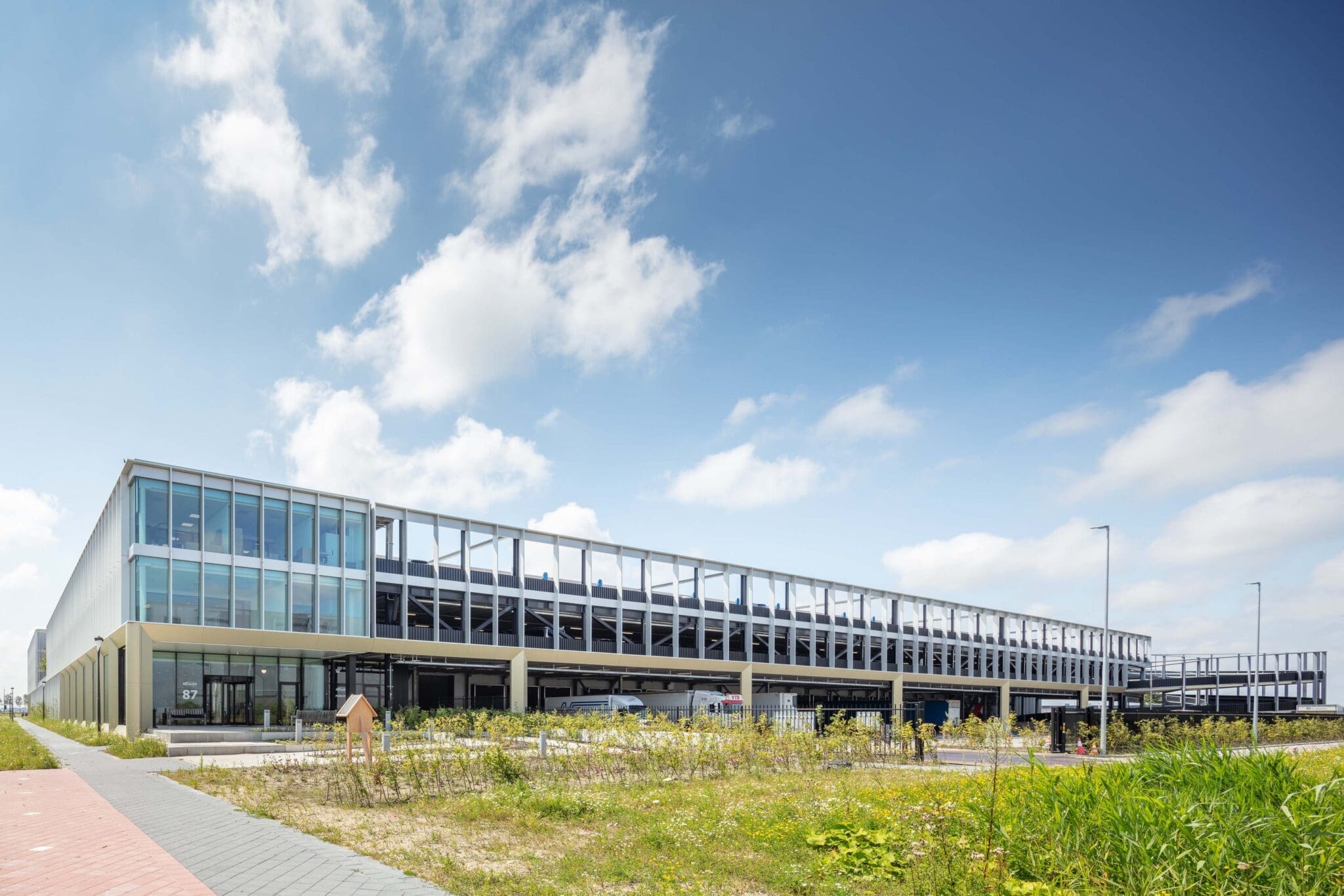 Natuurinclusief distributiecentrum Rapid Logistics Hoofddorp