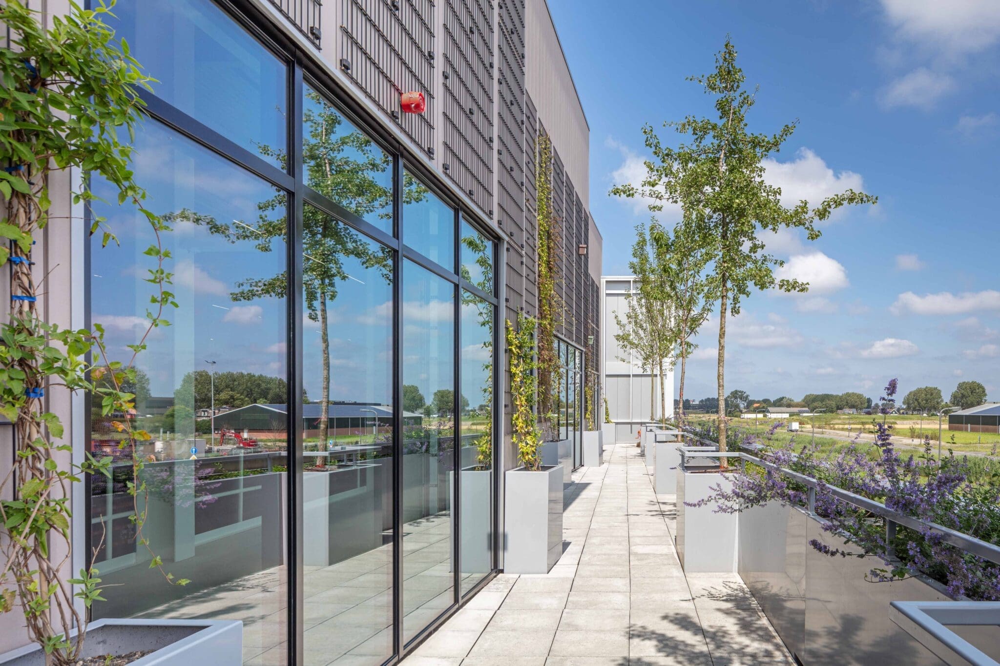 Natuurinclusief distributiecentrum Rapid Logistics Hoofddorp