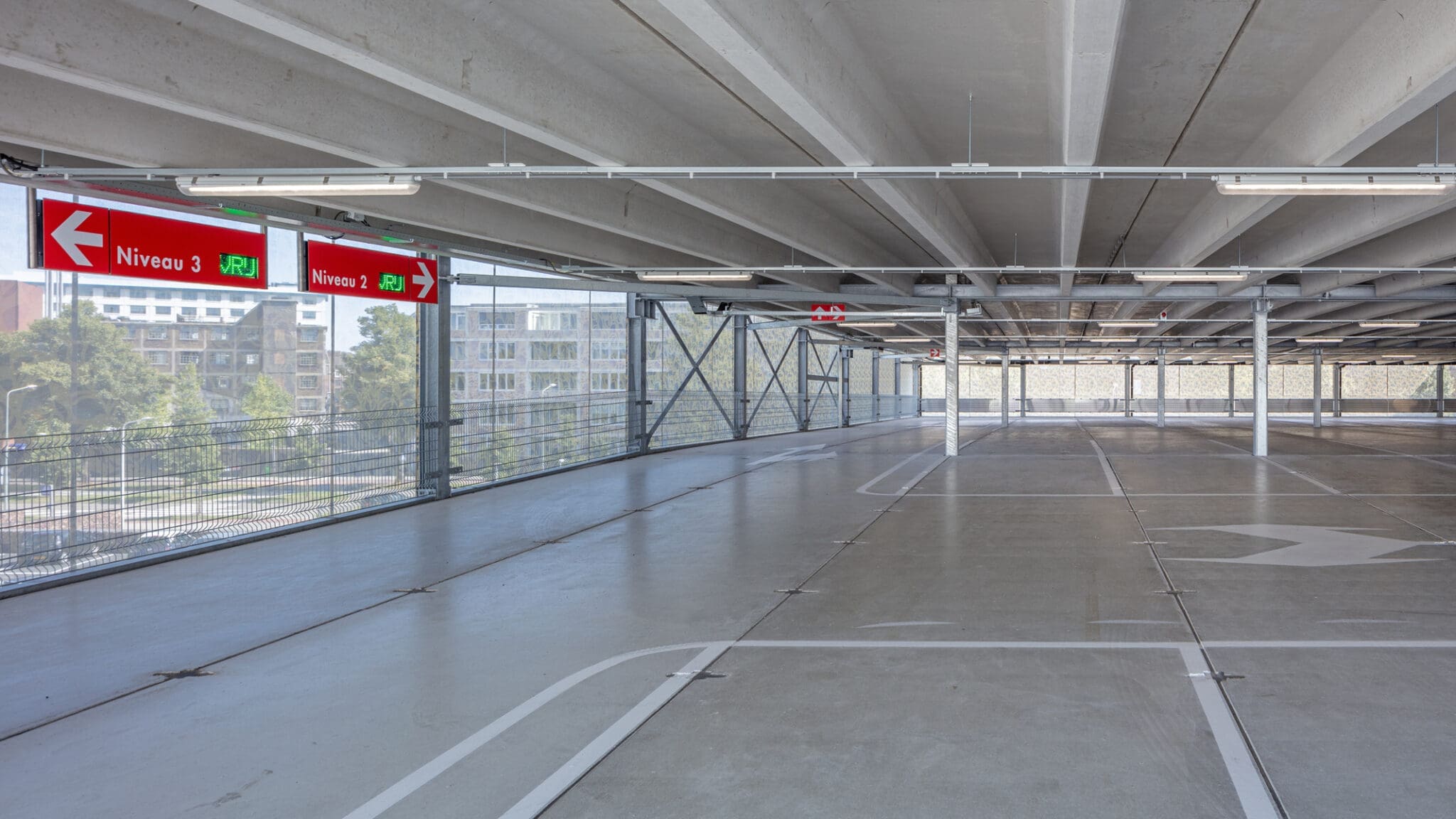 Nieuwe parkeergarage Frontenpark Maastricht