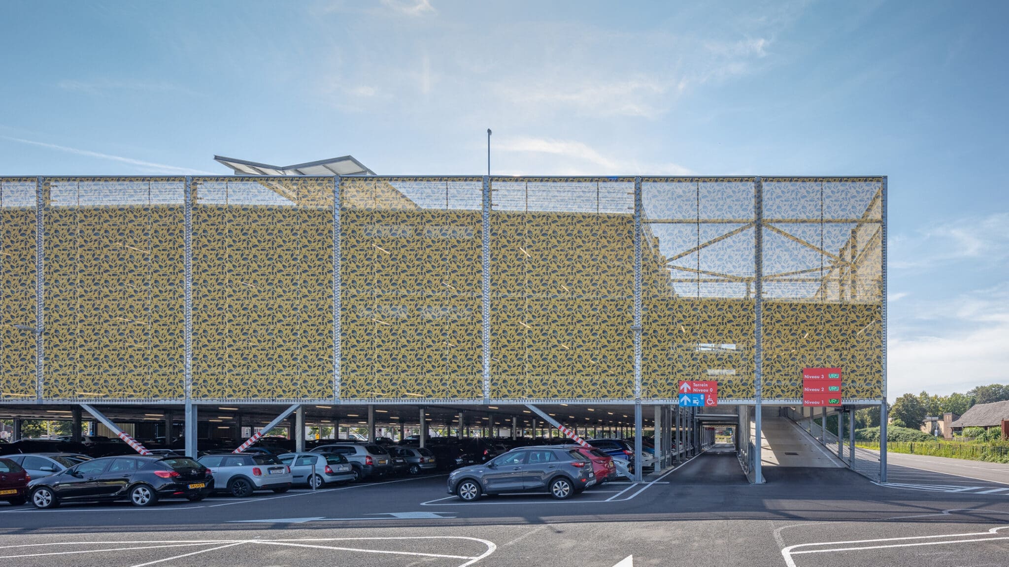 Nieuwe parkeergarage Frontenpark Maastricht