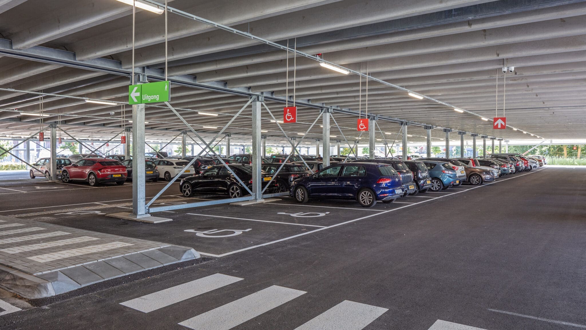 Nieuwe parkeergarage Frontenpark Maastricht