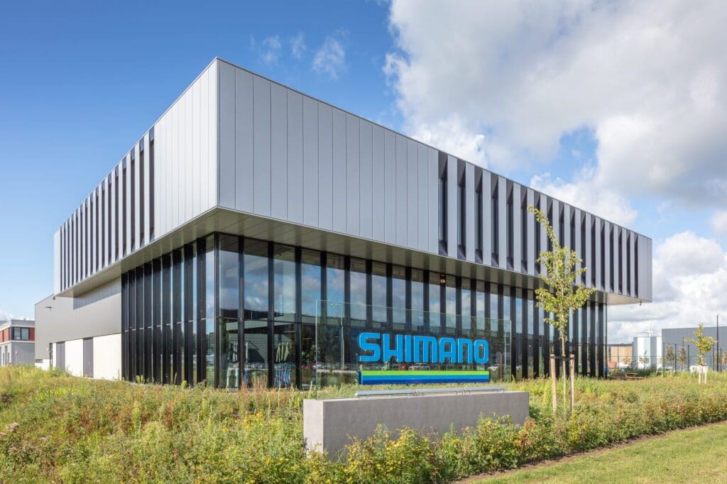 Nieuw bedrijfsgebouw Shimano Hattem
