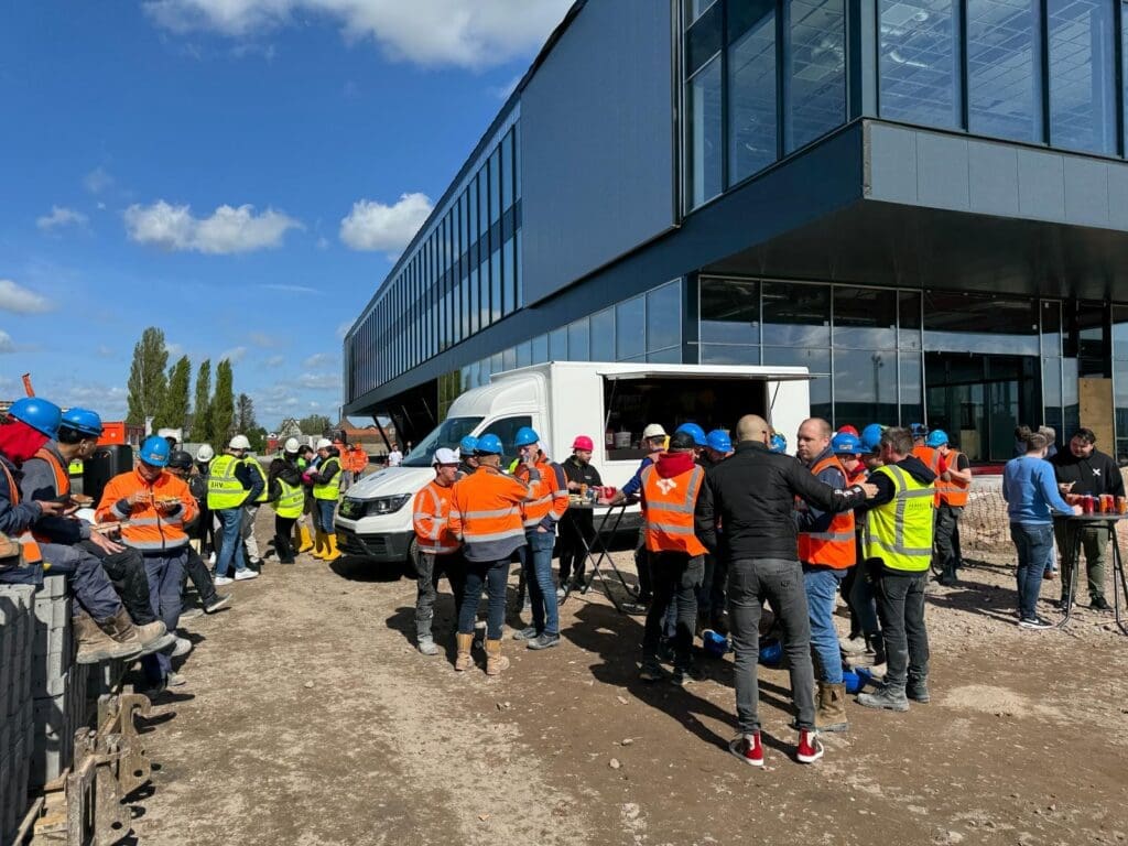 Hoogste punt viering Green Square Aalsmeer II-III