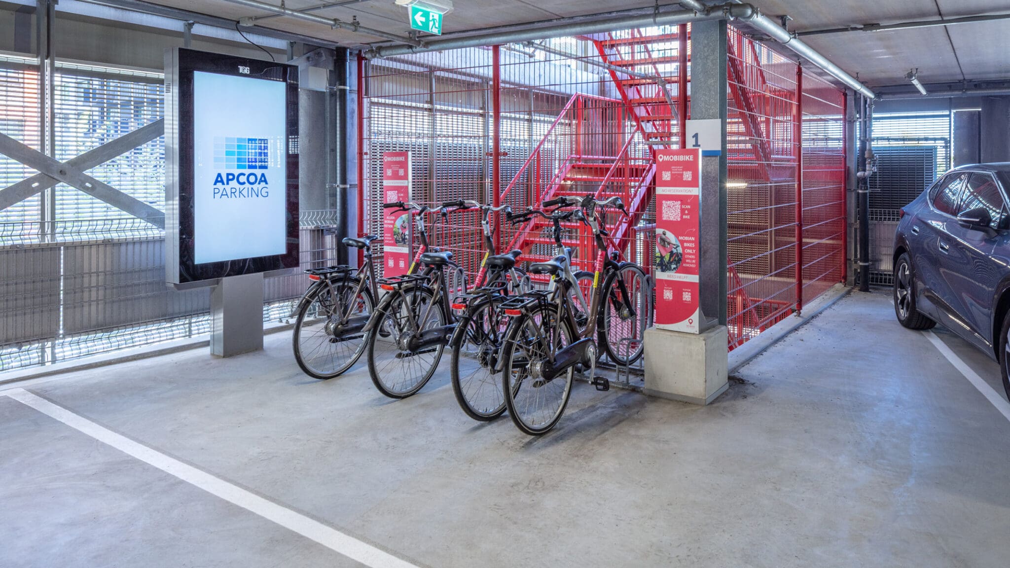 Mobiliteitshub NDSM Binnendok Amsterdam