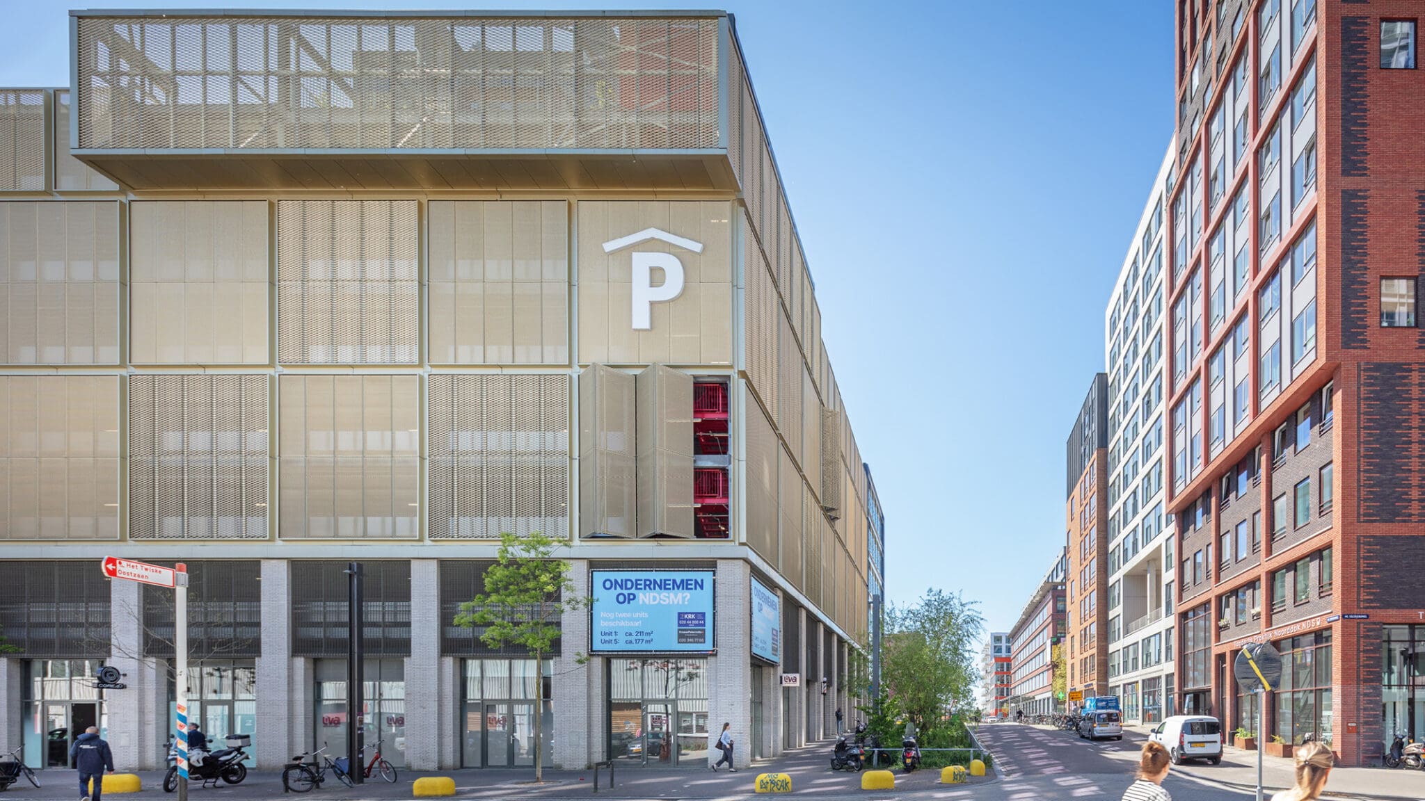 Mobiliteitshub NDSM Binnendok Amsterdam