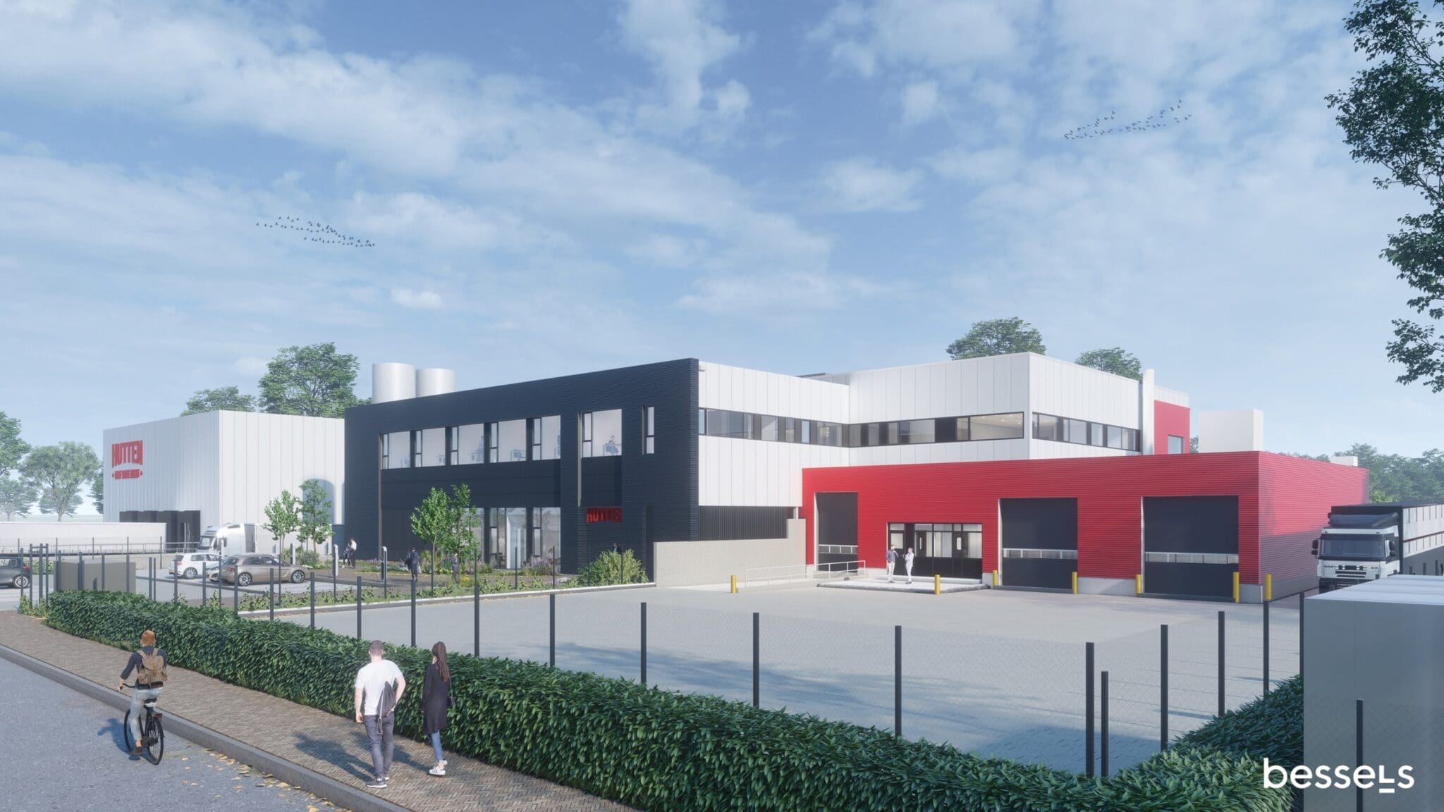 Uitbreiding bedrijfsgebouw Hutten Beef Heeten