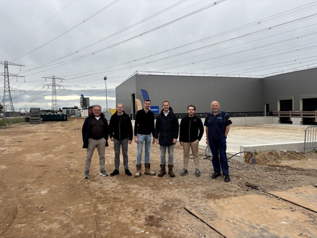 Hoogste punt bedrijfsgebouw Kleefstraat Alpla Zwolle