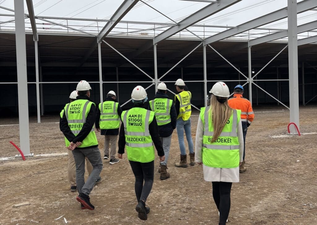 Hoogste punt bedrijfsgebouw Kleefstraat Alpla Zwolle