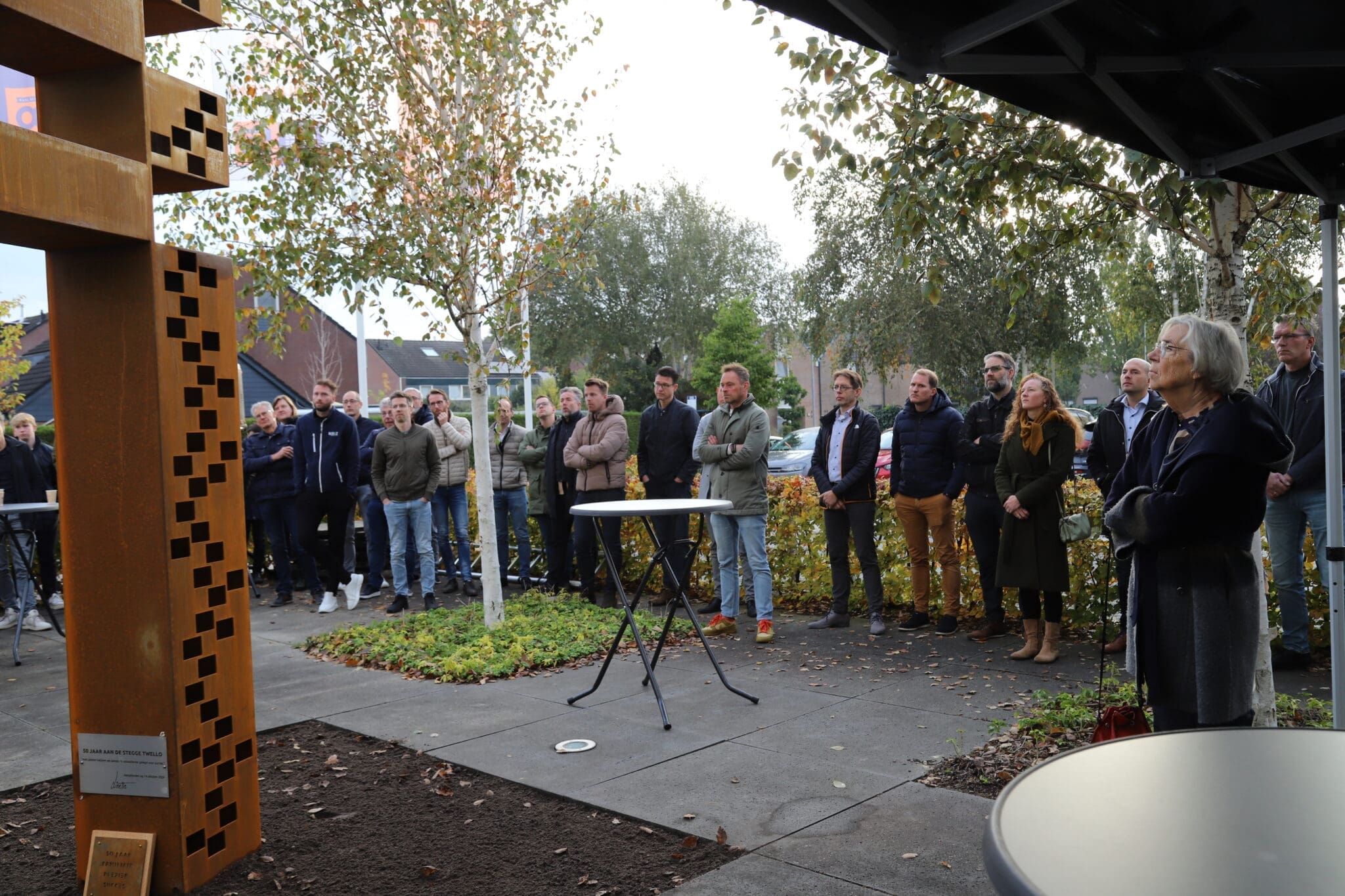 Onthulling kunstobject