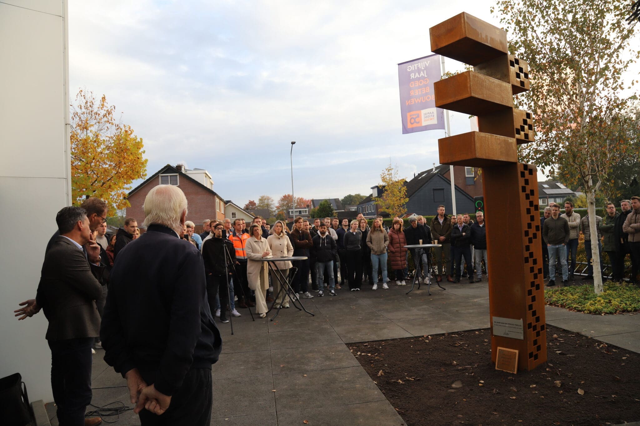 Onthulling kunstobject