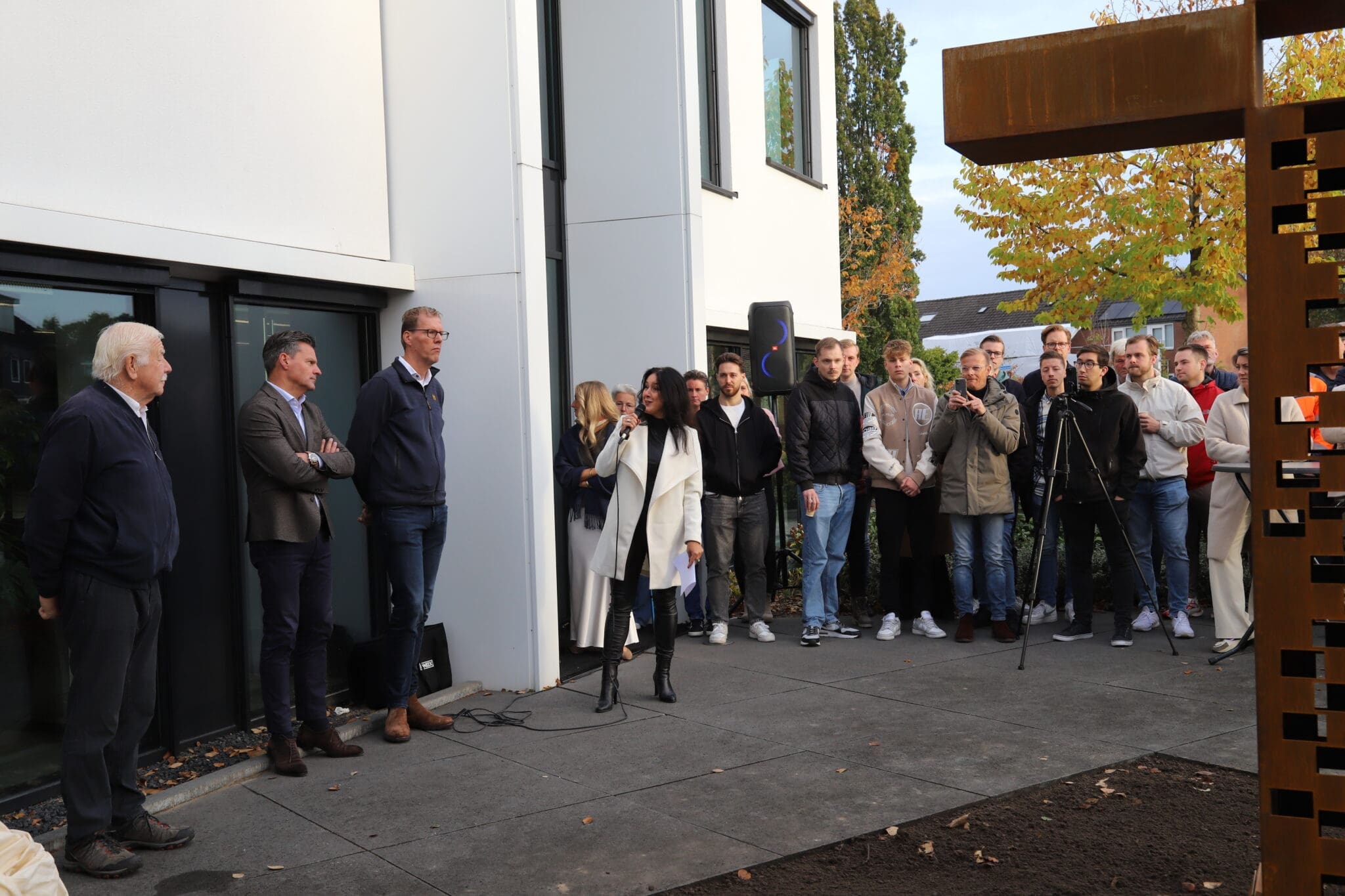 Onthulling kunstobject