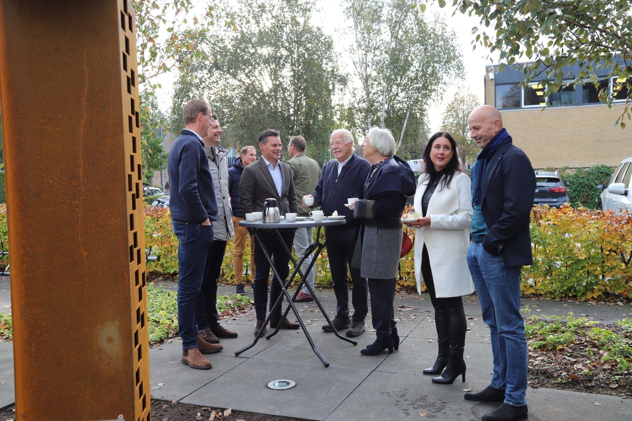 Onthulling kunstobject