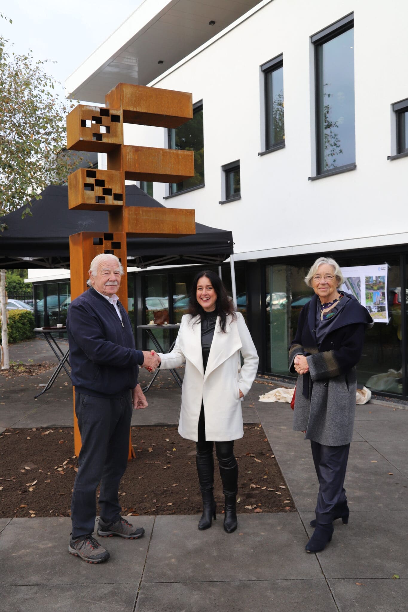 Onthulling kunstobject