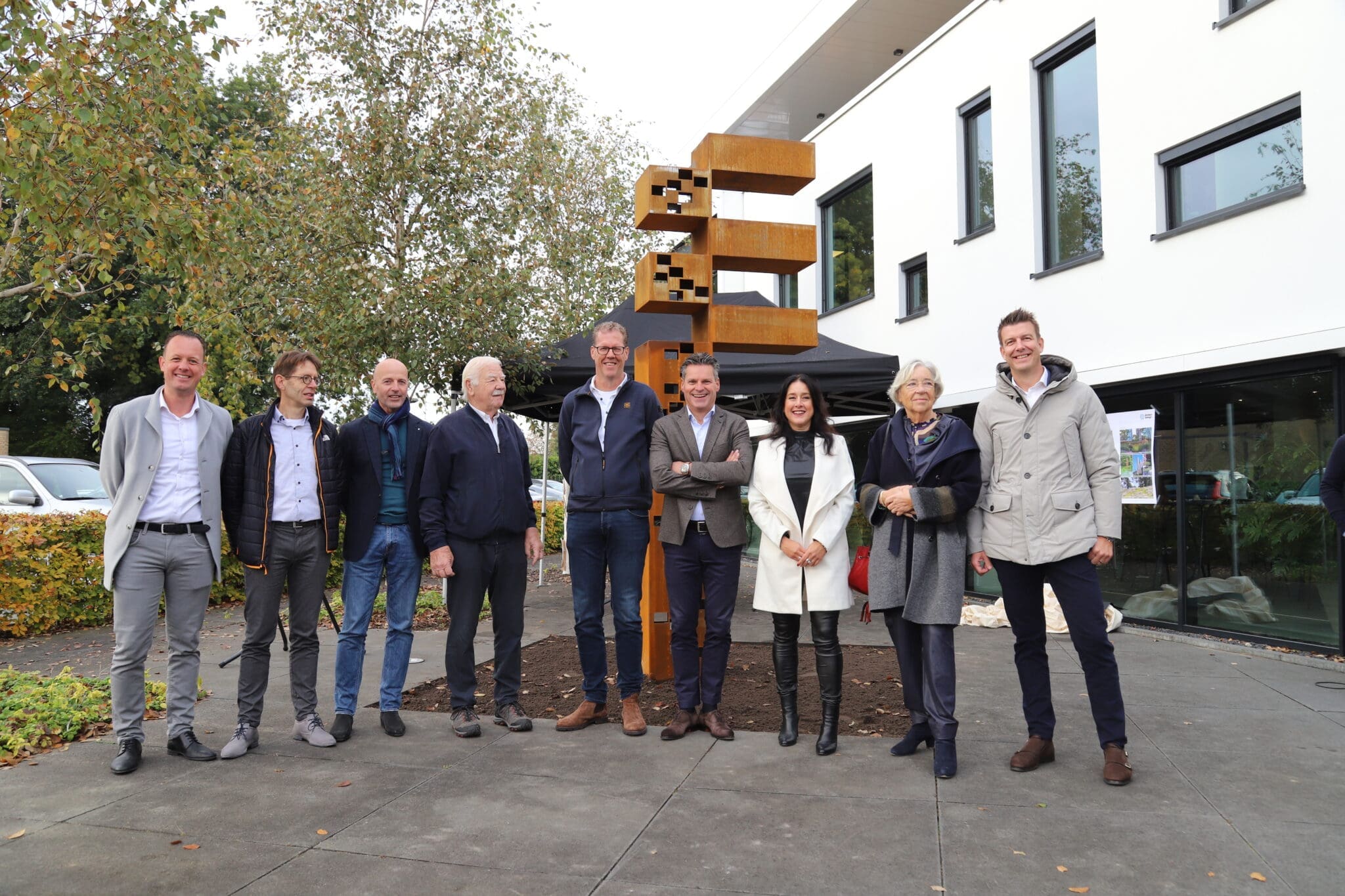 Onthulling kunstobject