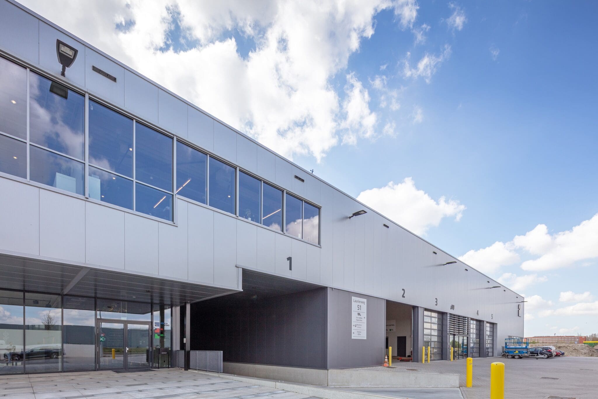 Nieuw bedrijfsgebouw Van der Heiden Systems Ridderkerk
