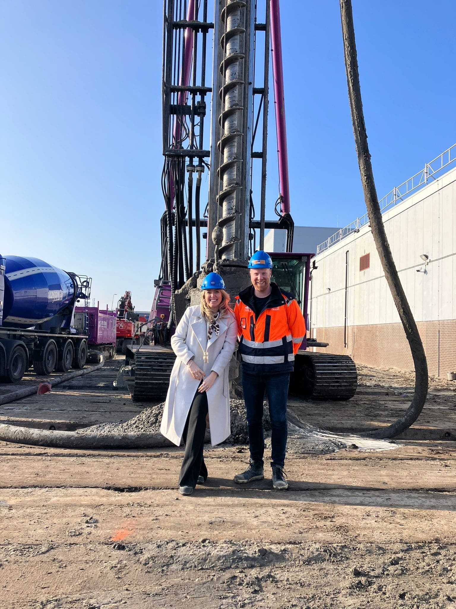 Eerste paal NorthC Aalsmeer