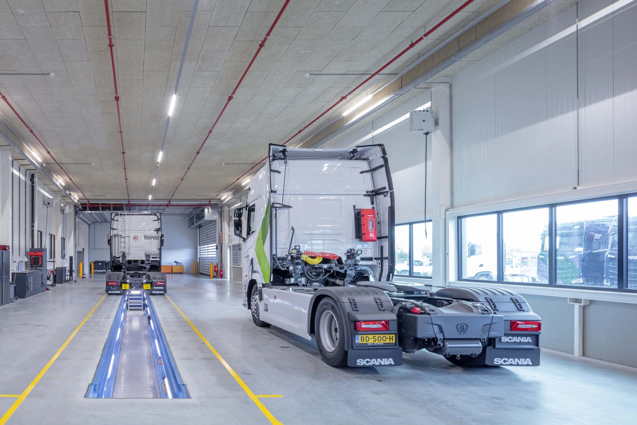 Nieuw bedrijfsgebouw Scania Gasthuisdijk Zwolle