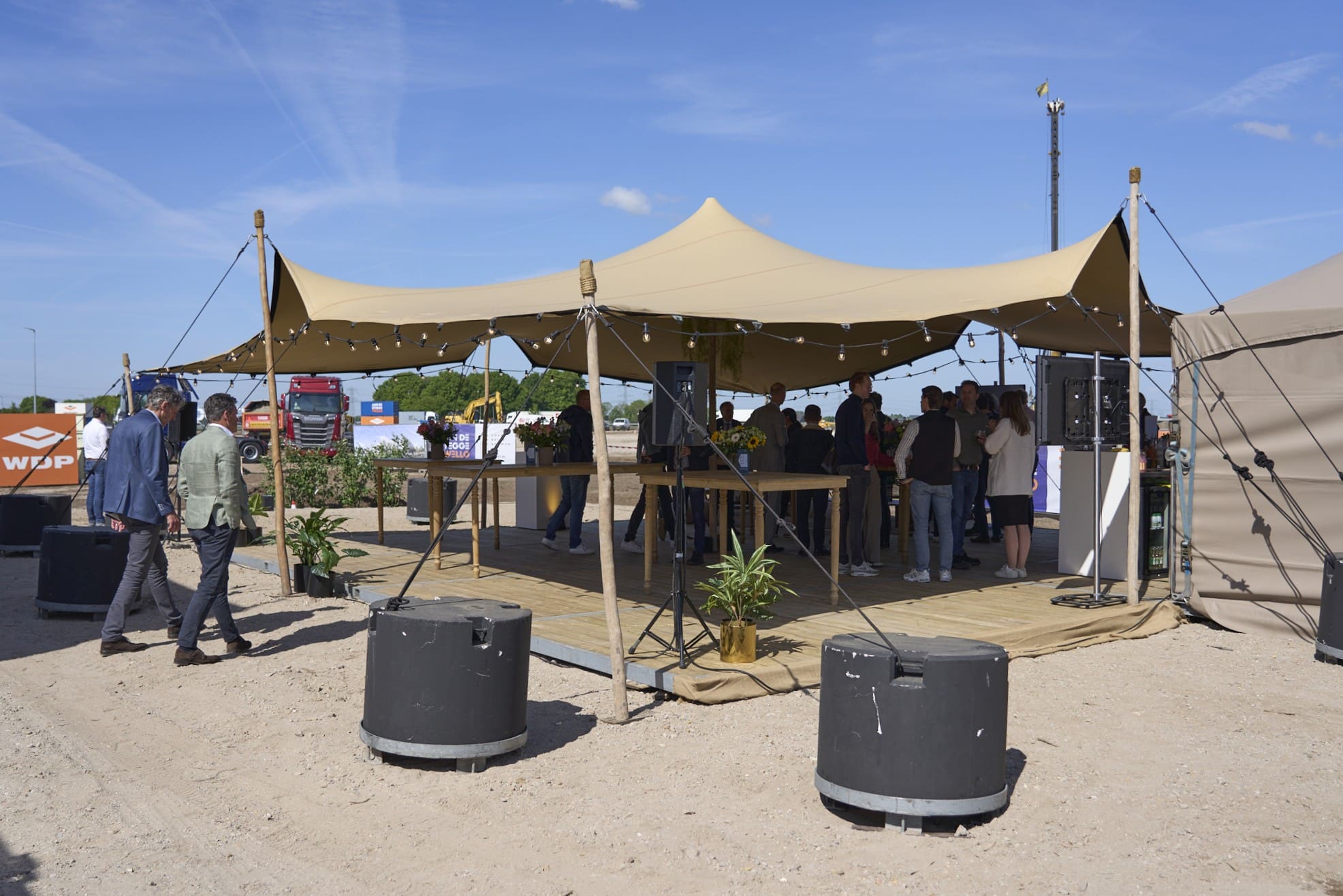 Eerste paal WDP Scania Zwolle