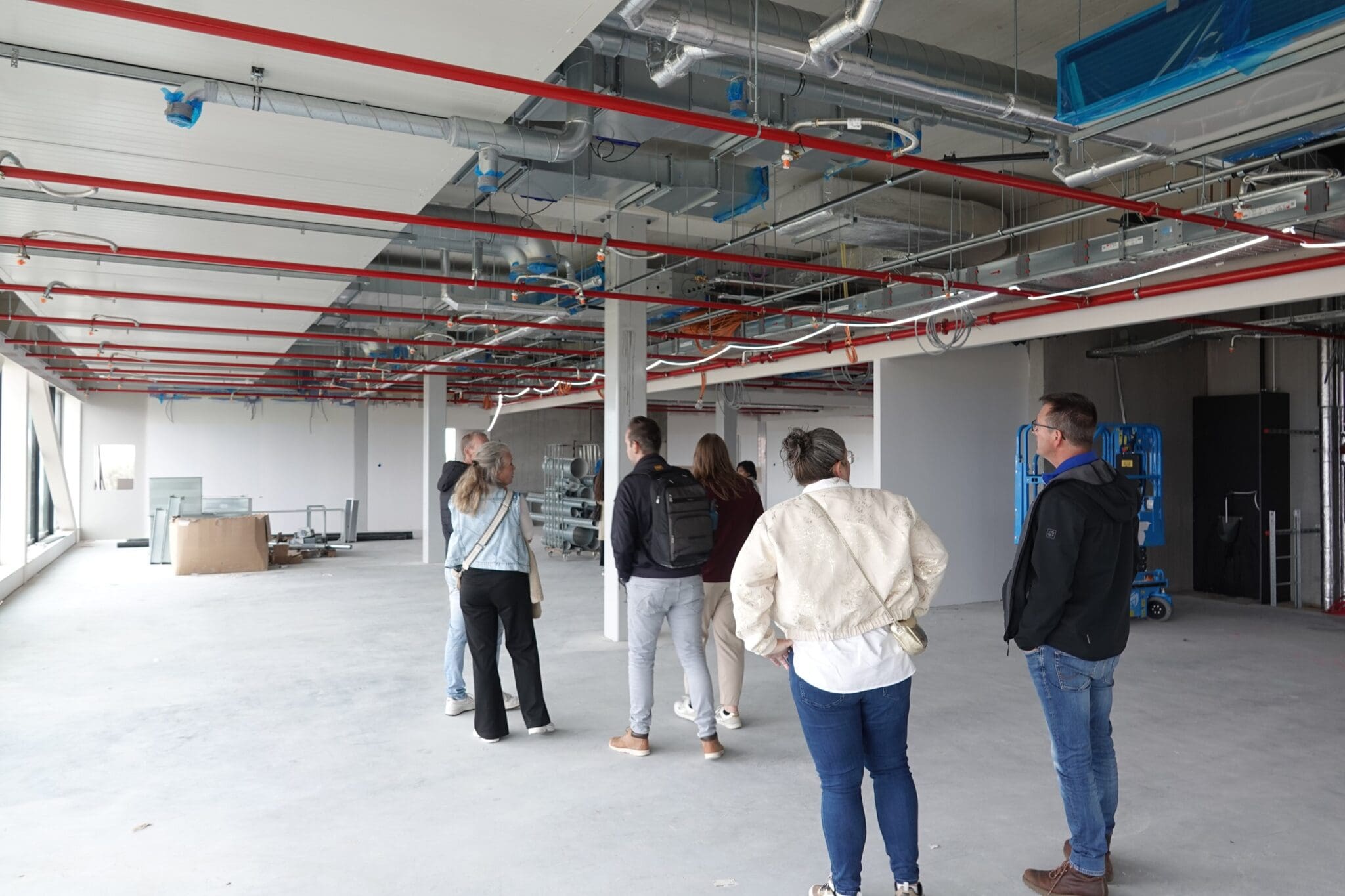 Bouwbezoek Eurofins Leiden