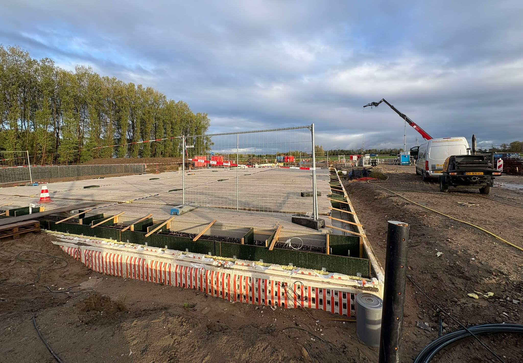 Voortgang bouw GMB Dodewaard oktober 2025