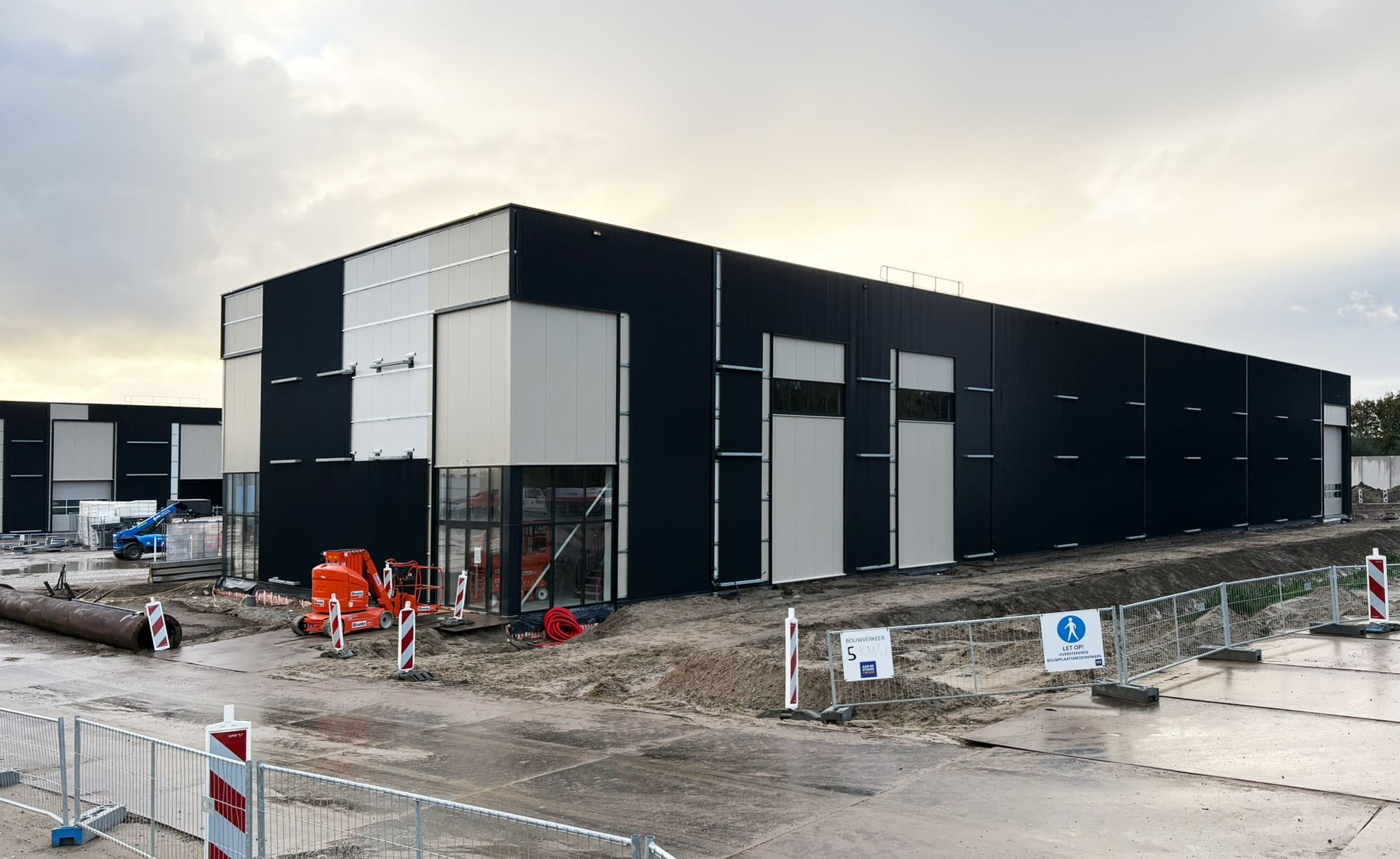 Voortgang bouw GMB Dodewaard oktober 2025