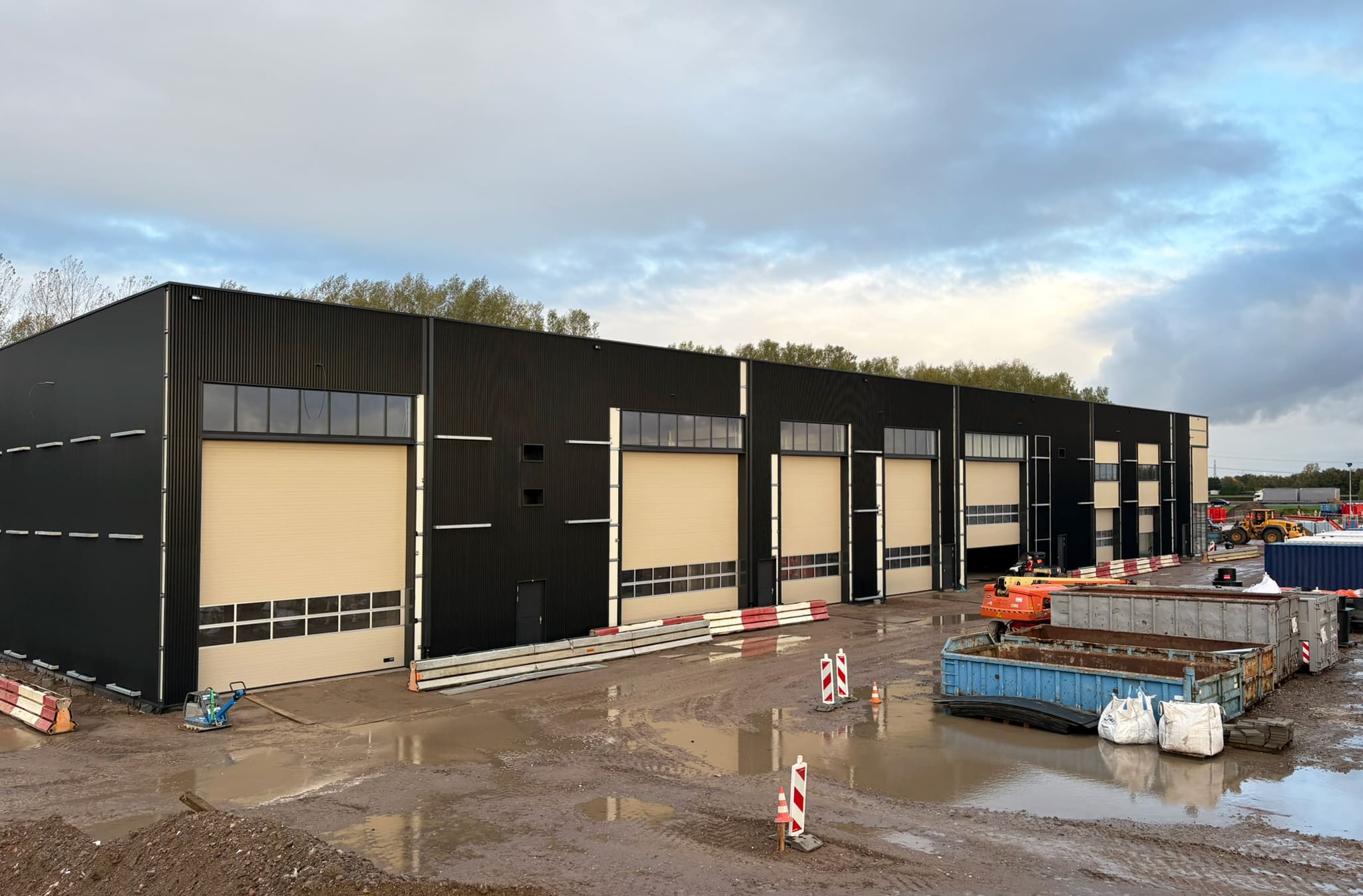 Voortgang bouw GMB Dodewaard oktober 2025