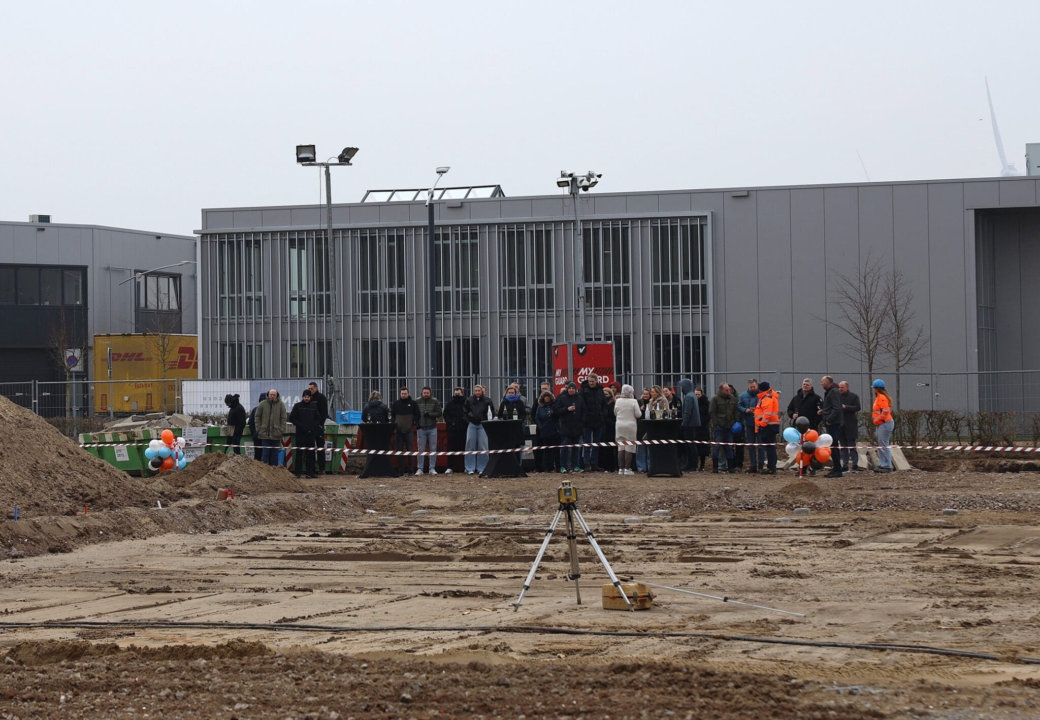 Feestelijke paal Bevaplast Arnhem