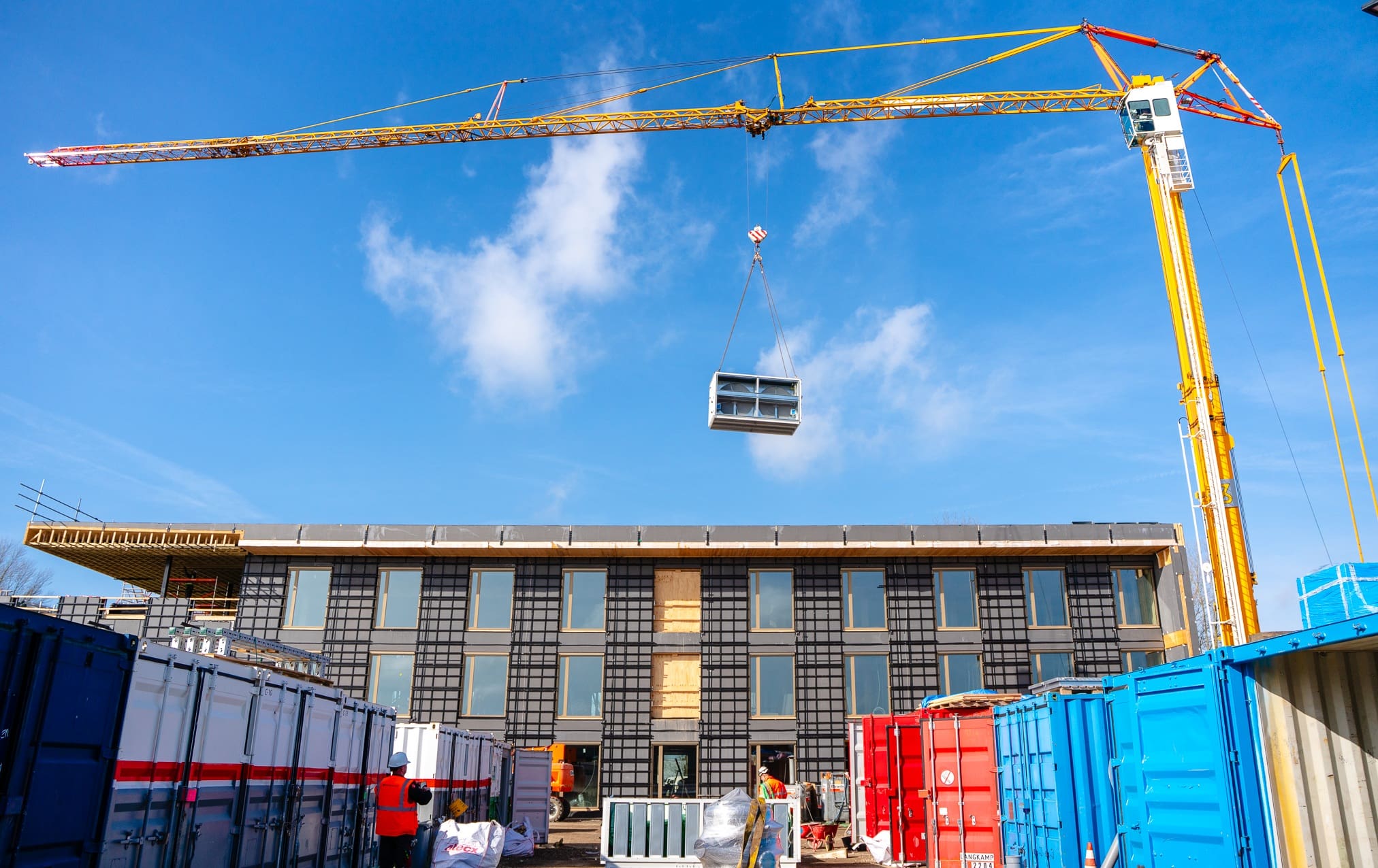 Voortgang bouw GMB Dodewaard maart 2026